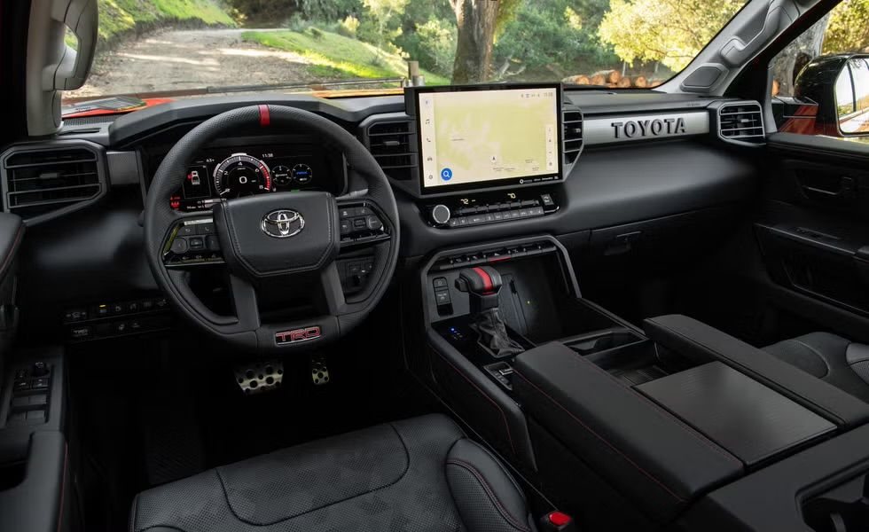 Toyota Land Cruiser interior